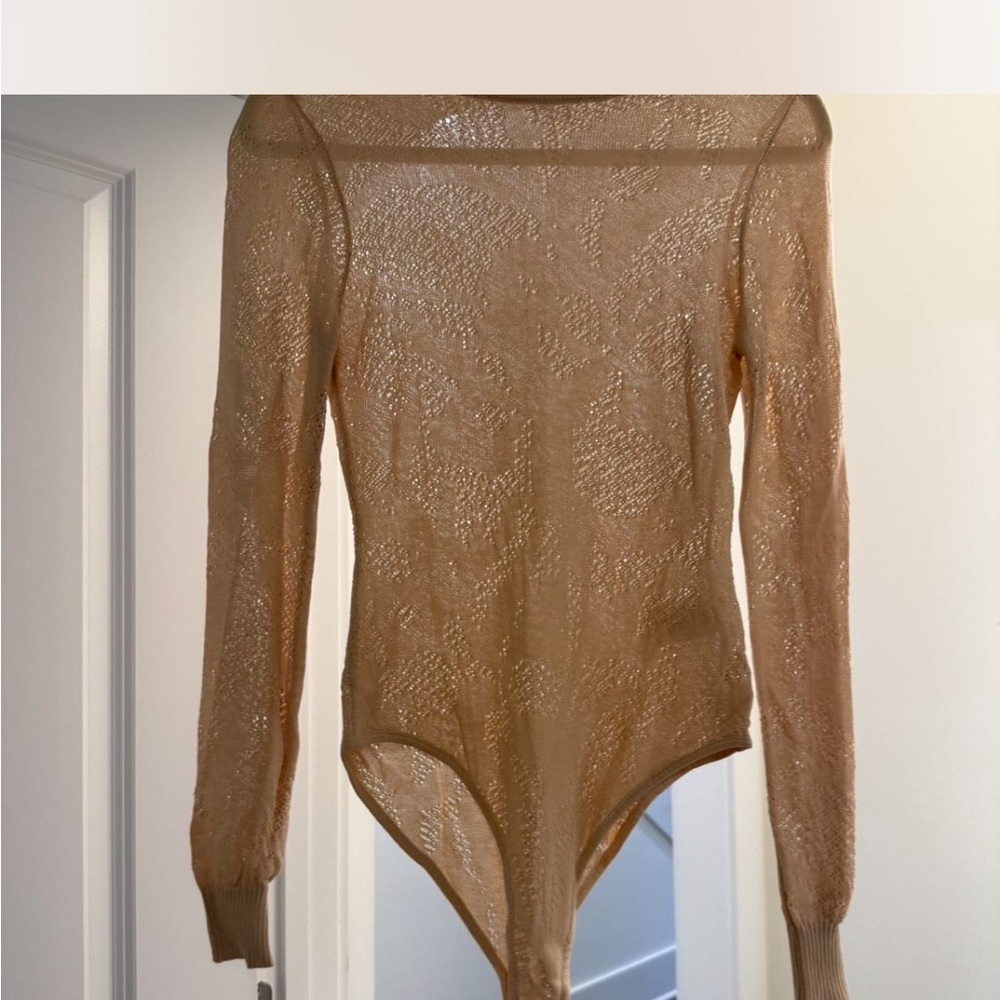 Vici Tan Sheer Bodysuit